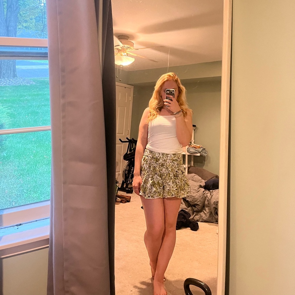 Cute floral skirt from Lisbon Portugal